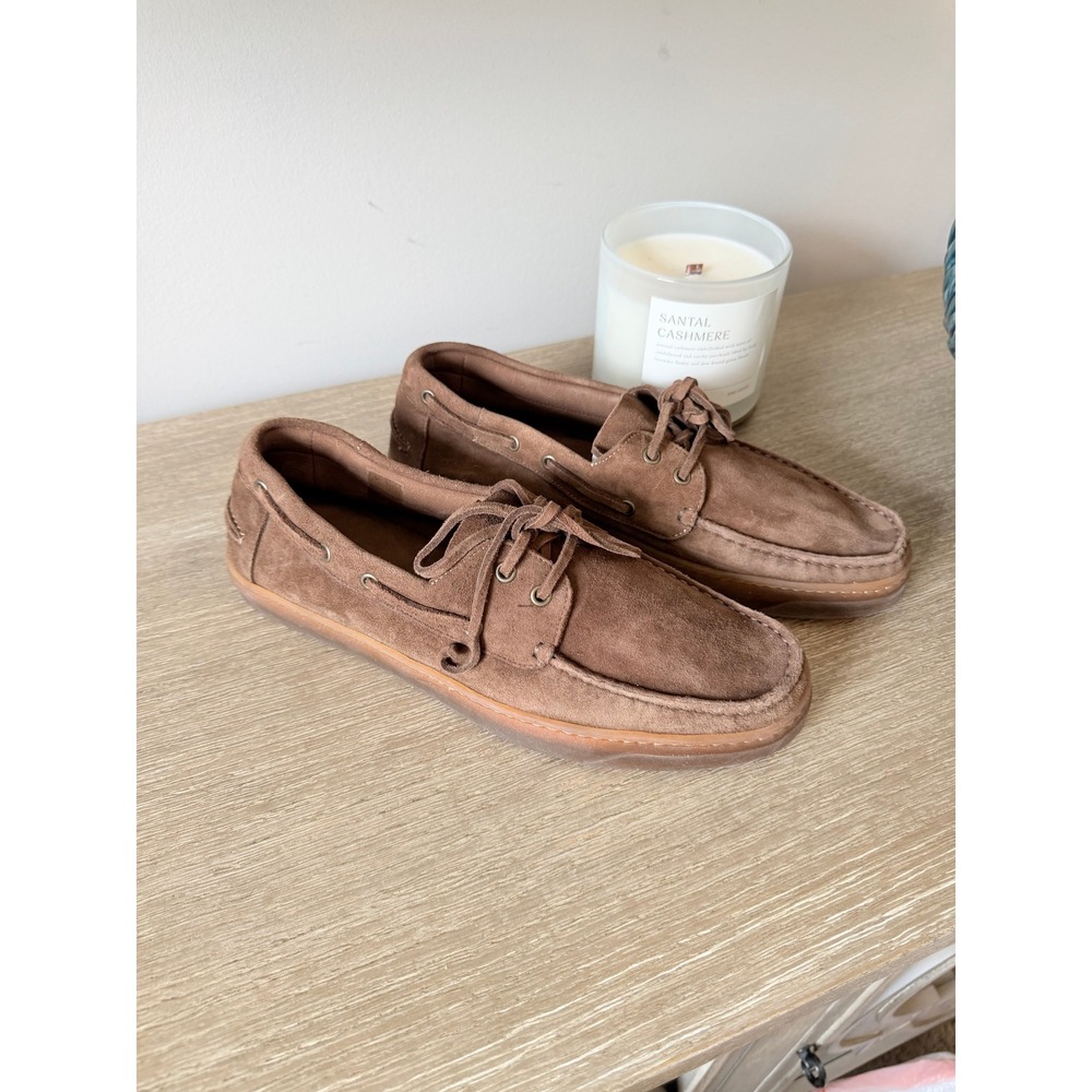 Officina Slowear Boat Shoes Mens Brown Size 43